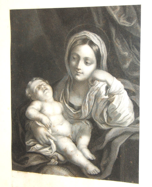 005 3328 Virgin Mary & child print